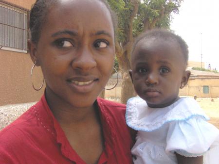c alda avec son bb